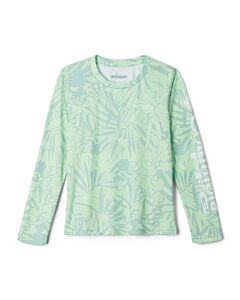 Columbia Youth Super Tidal Long Sleeve Shirt, color: New Mint