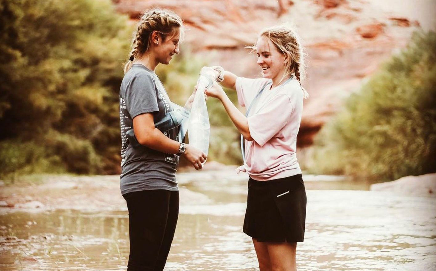 water-filtering-purification water filtering and purification in camp